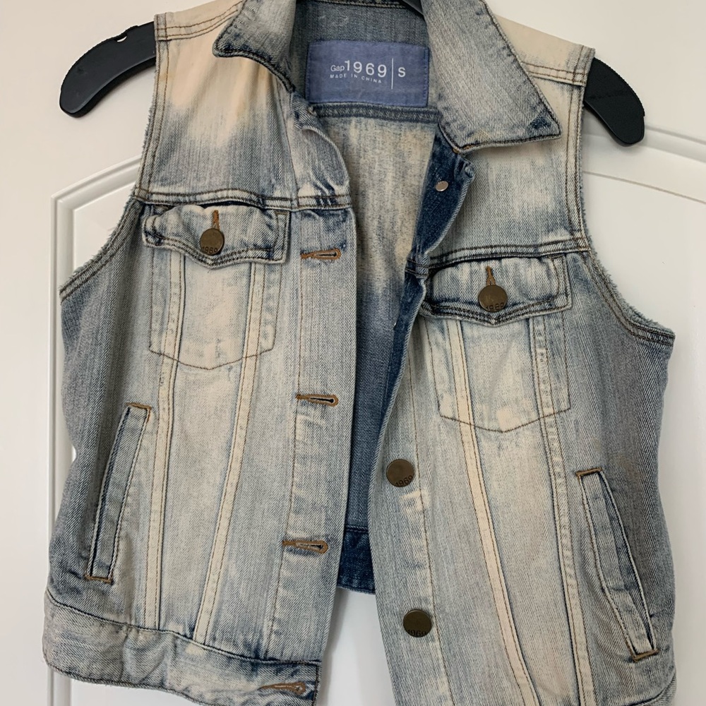Denim vest